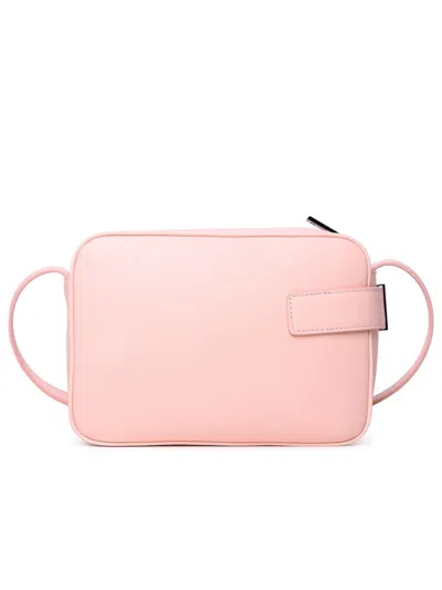 Shop Ferragamo Small Camera Case Logo Engraved Crossbody Bag In Pink