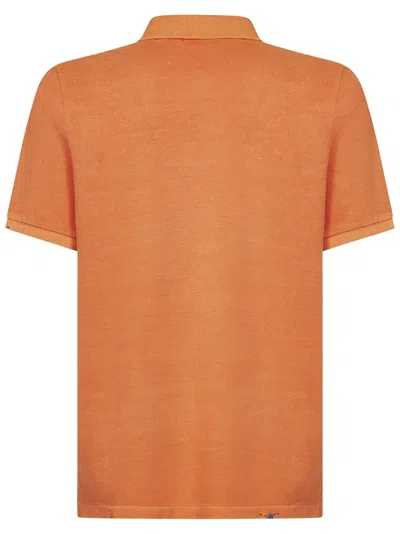 Shop Polo Ralph Lauren Polo Shirt In Orange