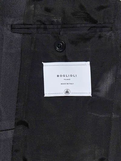 Shop Boglioli 50 K-jacket Suit In Black