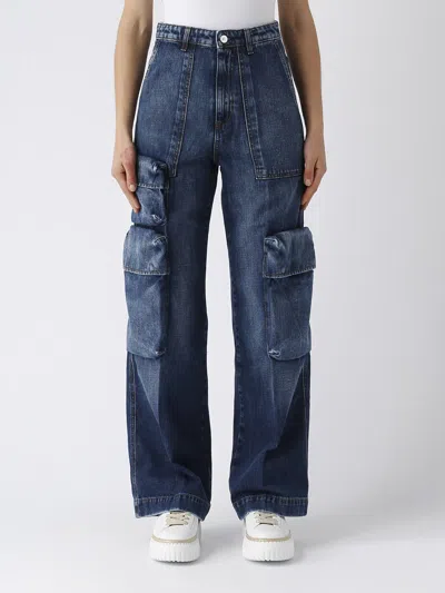 Shop Nine In The Morning Madrid Jeans Jeans In Denim Scuro