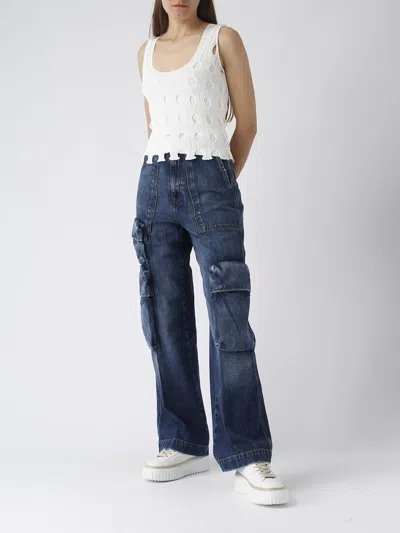 Shop Nine In The Morning Madrid Jeans Jeans In Denim Scuro