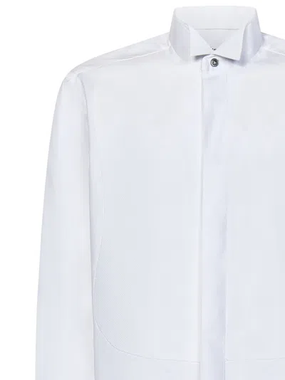 Shop Kiton Shirt In White