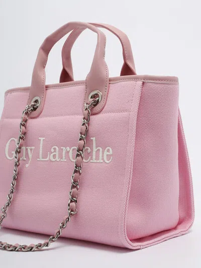 Shop Guy Laroche Corinne Small Shopping Bag In Rosa