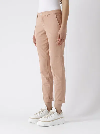 Shop Fay Pant. Chinos F.do 17 Trousers In Salmone