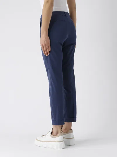 Shop Fay Pant. Chinos F.do 17 Trousers In Navy