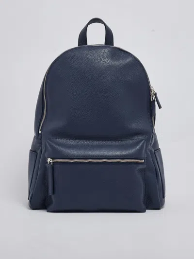 Shop Orciani Zaino Micron Backpack In Navy