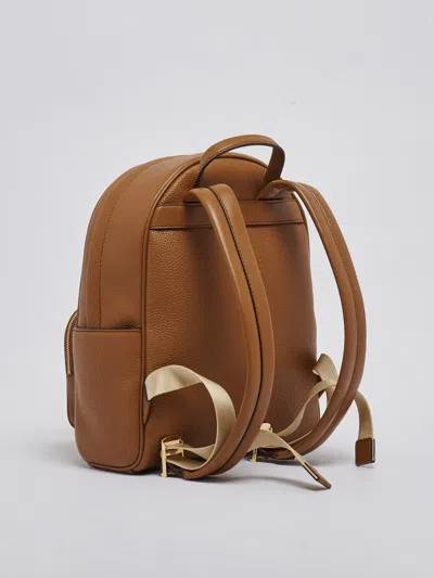 Shop Michael Kors Md Backpack Backpack In Cuoio