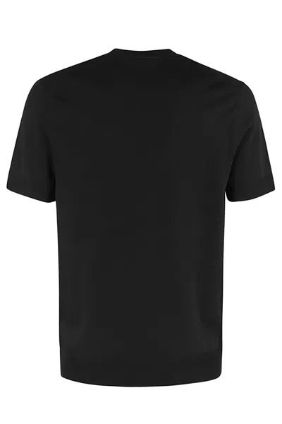 Shop Neil Barrett Tecno Knit T Shirt In N Black