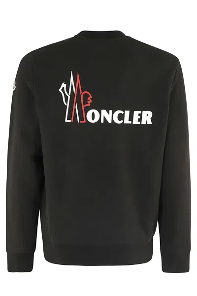 Shop Moncler Sweatshirt In Nero