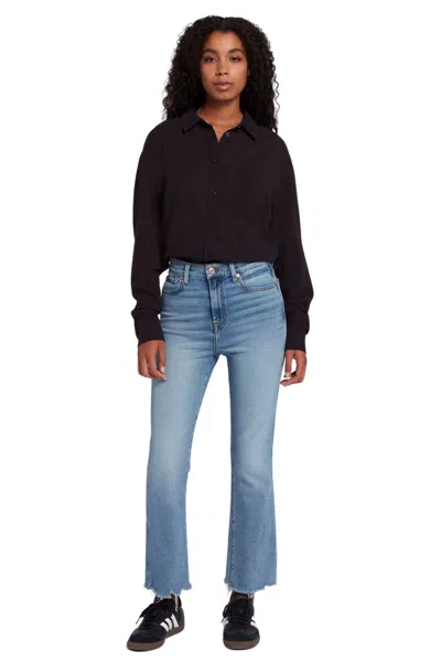 Shop 7 For All Mankind Hw Slim Kick In Mid Blue