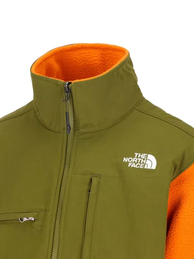 Shop The North Face M Ripstop Denali Jacket In Desert Sun Forest Olive