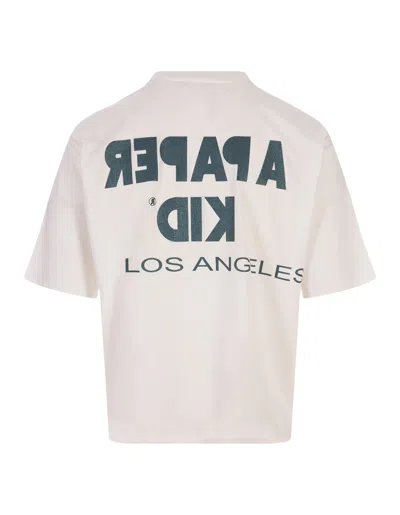 Shop A Paper Kid Los Angeles T-shirt In White