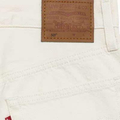 Shop Levi's Levis 501 Cropped Jeans In White