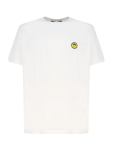 Shop Barrow T-shirt With Smiley Logo