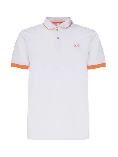 Shop Sun 68 Polo T-shirt In Cotton