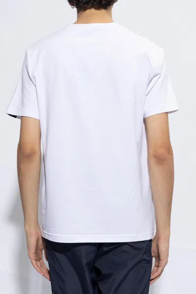 Shop Ea7 T-shirt With Logo In White