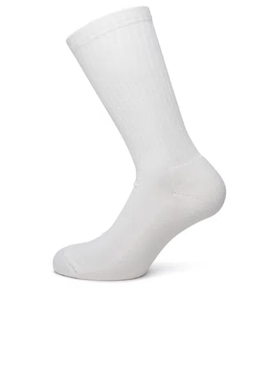 Shop Barrow Ivory Cotton Blend Socks