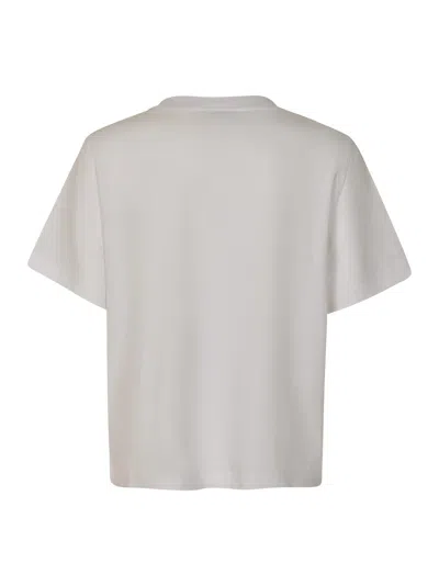 Shop Vis-a-vis Round Neck T-shirt In White
