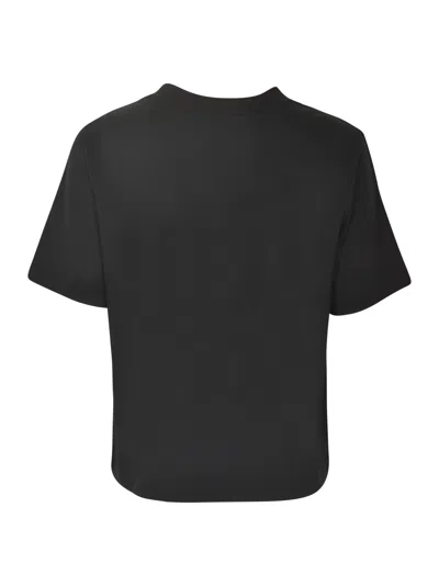 Shop Vis-a-vis Round Neck T-shirt In Black