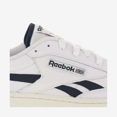 Shop Reebok Club C Revenge Leather Sneakers In White