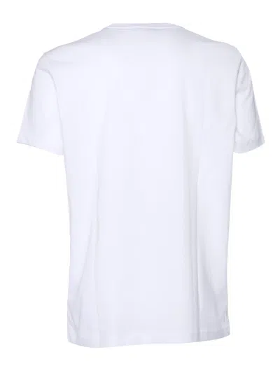 Shop Fay White T-shirt With Pocket