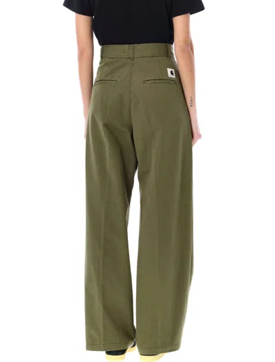 Shop Carhartt W Leola Pant In Dunde Green