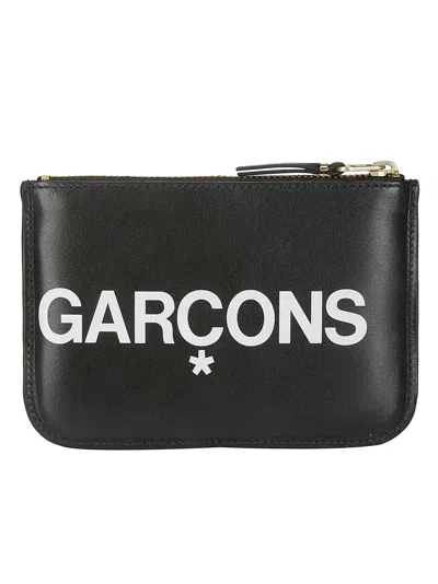 Shop Comme Des Garçons Huge Logo In Black