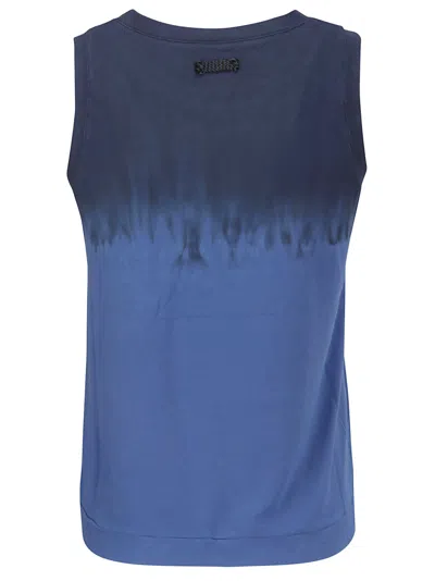Shop Archiviob Garment Dyed Top In Blue