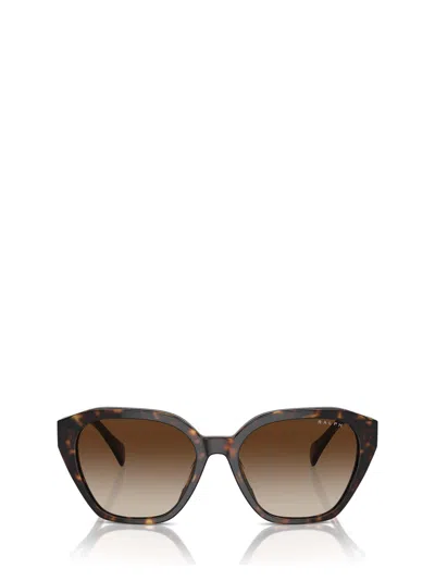 Shop Polo Ralph Lauren Ra5315u Shiny Dark Havana Sunglasses