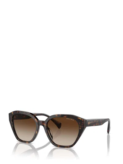 Shop Polo Ralph Lauren Ra5315u Shiny Dark Havana Sunglasses
