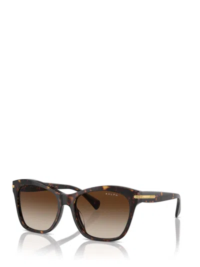 Shop Polo Ralph Lauren Ra5310u Shiny Dark Havana Sunglasses