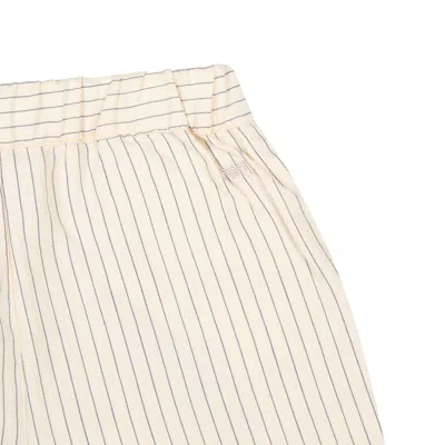 Shop Emporio Armani Ivory Trousers For Baby Boy