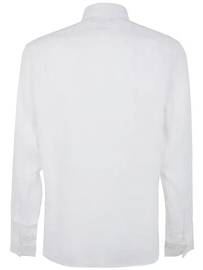 Shop Michael Kors Ls Linen T-shirt In White
