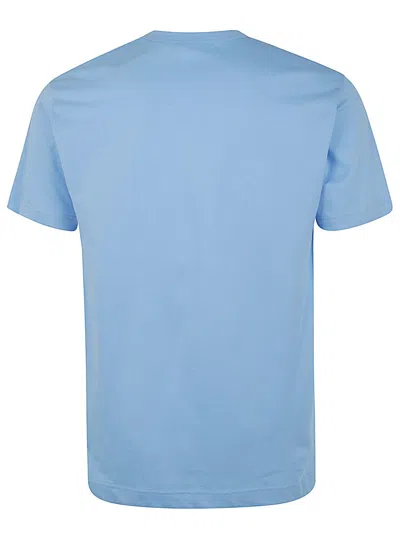 Shop Comme Des Garçons Shirt Mens T-shirt Knit In Blue