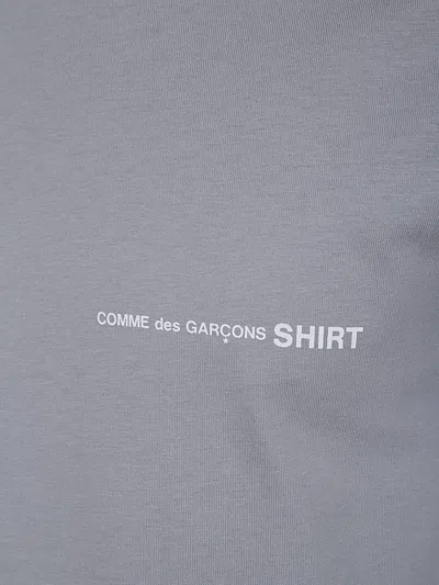 Shop Comme Des Garçons Shirt Mens T-shirt Knit In Grey