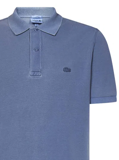 Shop Lacoste Polo Shirt In Light Blue