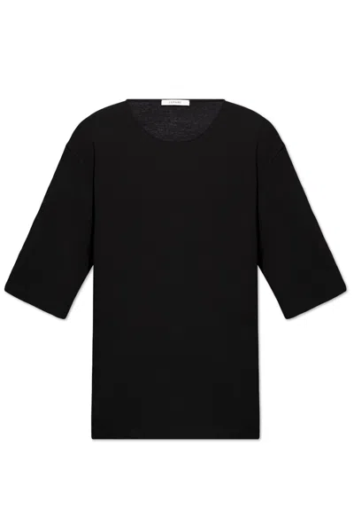 Shop Lemaire Loose-fitting T-shirt In Black