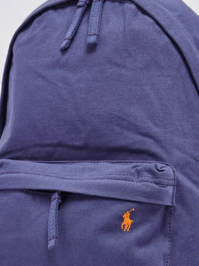 Shop Polo Ralph Lauren Zaino Uomo Backpack In Indaco