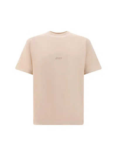 Shop Autry T-shirt In Peony Rose