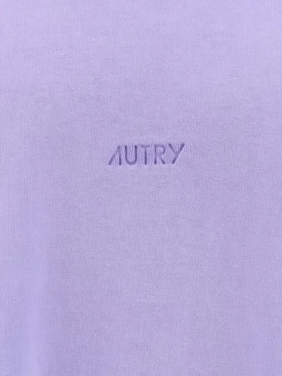 Shop Autry T-shirt In Lilac