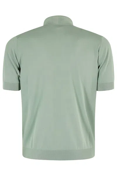 Filippo De Laurentiis Mc Crepe Delave Finezza 14 In Verde Salvia
