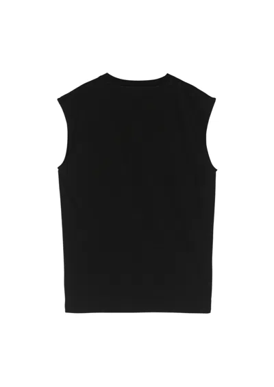 Shop Balmain T Shirt In Bc Black White