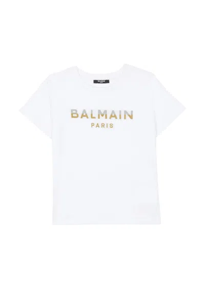 Shop Balmain T Shirt In White