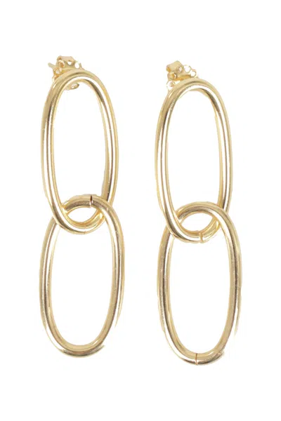 Shop Federica Tosi Earring New Bolt In Gold