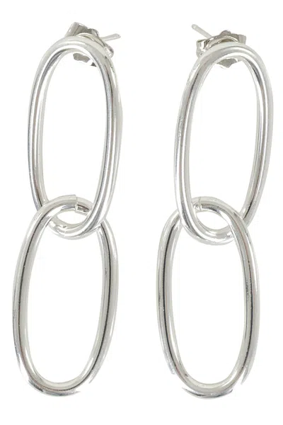 Shop Federica Tosi Earring New Bolt In Silver