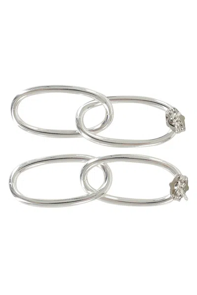 Shop Federica Tosi Earring New Bolt In Silver