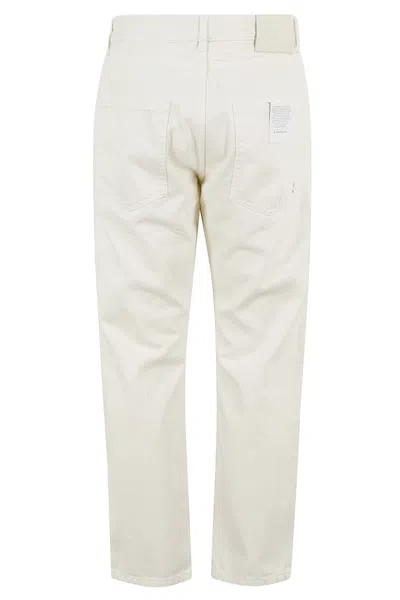 Icon Denim Relaxed Fit Jeans In White Cream