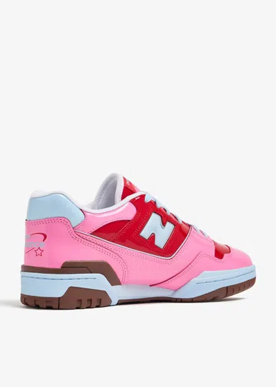 Shop New Balance 550 In Team Red Pink