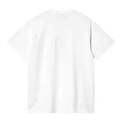 Shop Carhartt S S Gummy T-shirt In Xx White