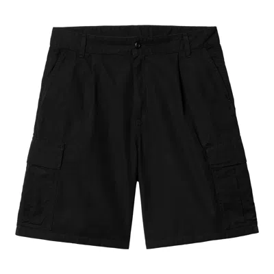 Shop Carhartt Cole Cargo Short In Black